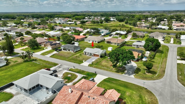 5489 NW Evanston Ave, Port Saint Lucie, FL 34983 - aerial perspective of suburban area