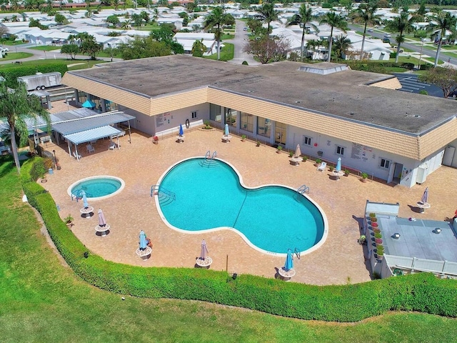 aerial view