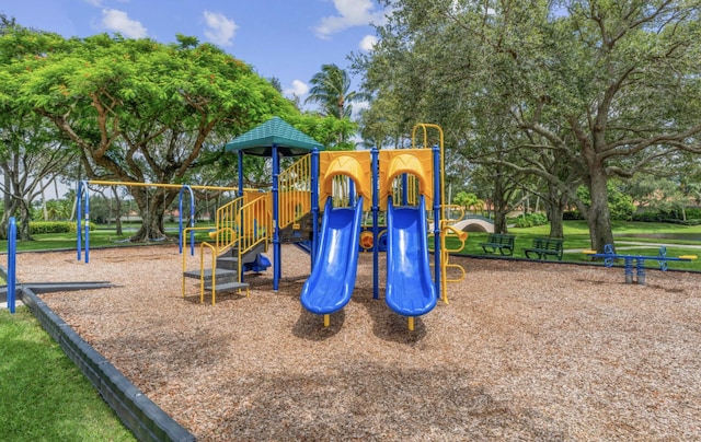 view of community playground