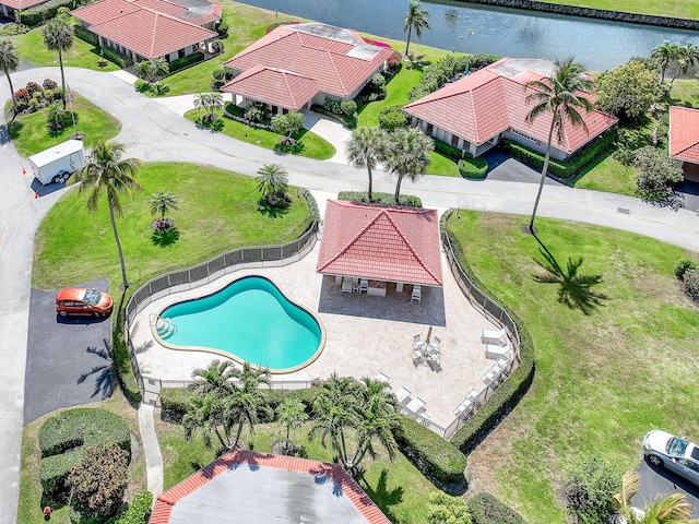 drone / aerial view