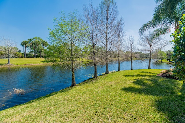 property view of water