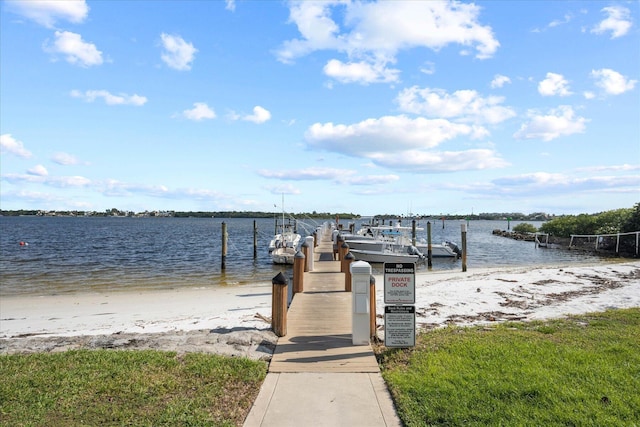 700 NE 20th Ln, Boynton Beach, FL 33435 - view of dock featuring a water view