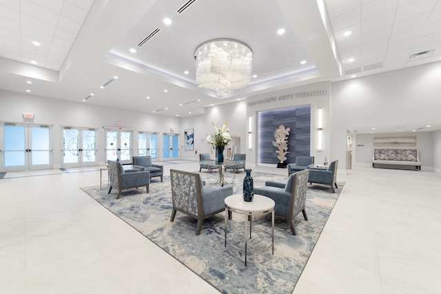 6438 Pointe Pleasant Cir, Delray Beach, FL 33484 - community lobby featuring recessed lighting