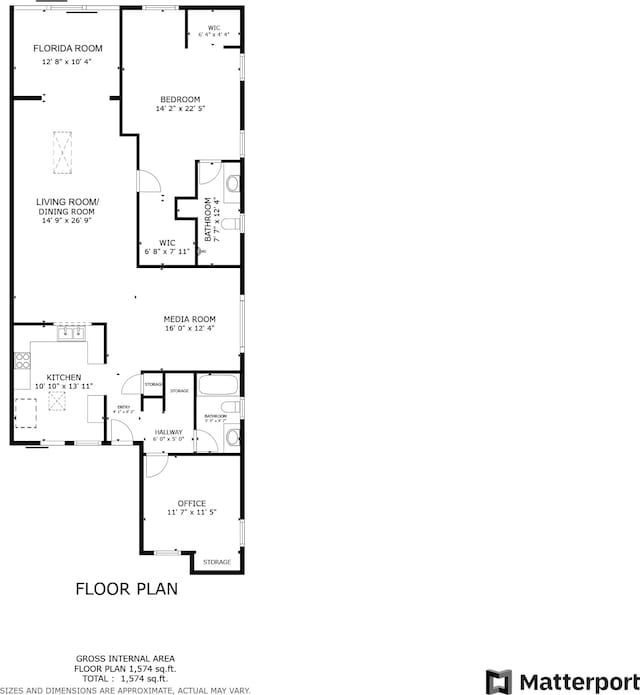 6438 Pointe Pleasant Cir, Delray Beach, FL 33484 - floor plan / room layout