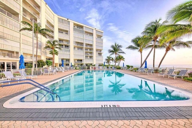 3101 S Ocean Blvd Unit 1002, Highland Beach, FL 33487 - view of community pool