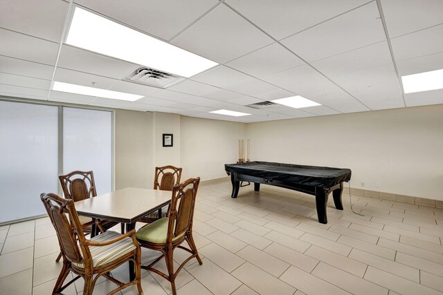 3101 S Ocean Blvd Unit 1002, Highland Beach, FL 33487 - game room with billiards