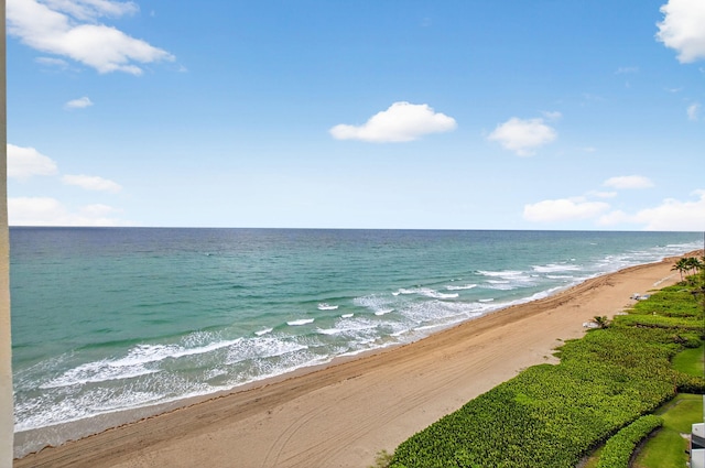 3101 S Ocean Blvd Unit 1002, Highland Beach, FL 33487 - water view featuring local beach