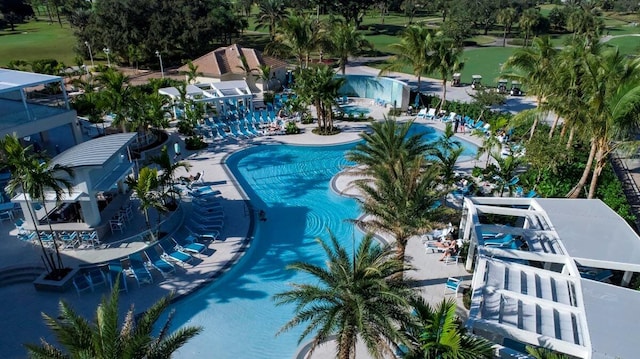 15 Southport Ln Unit E, Boynton Beach, FL 33436 - view of swimming pool