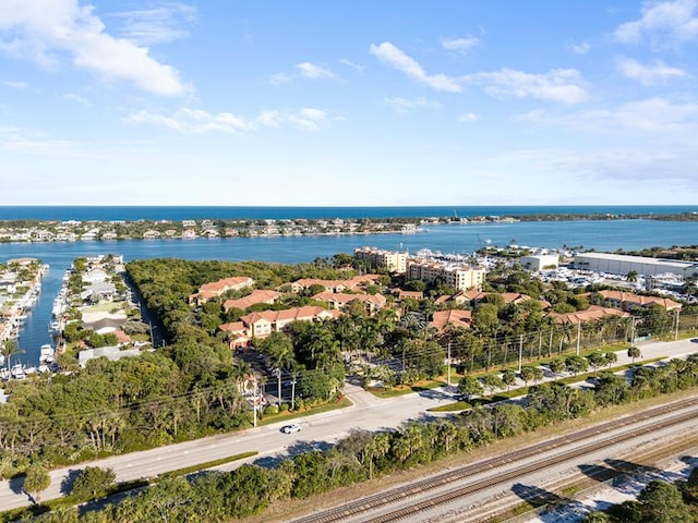 500 Scotia Dr Unit 106, Hypoluxo, FL 33462 - aerial view featuring a water view