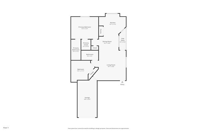 500 Scotia Dr Unit 106, Hypoluxo, FL 33462 - floor plan