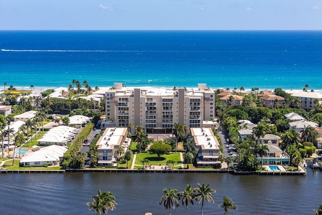 2000 S Ocean Blvd Unit 301, Delray Beach, FL 33483 - aerial view featuring a water view
