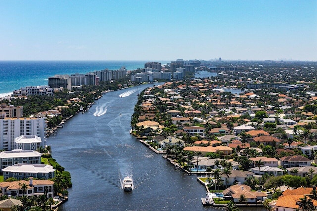 2000 S Ocean Blvd Unit 301, Delray Beach, FL 33483 - bird's eye view with a water view