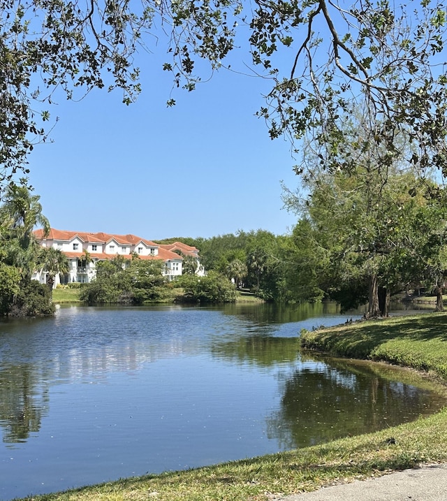 property view of water