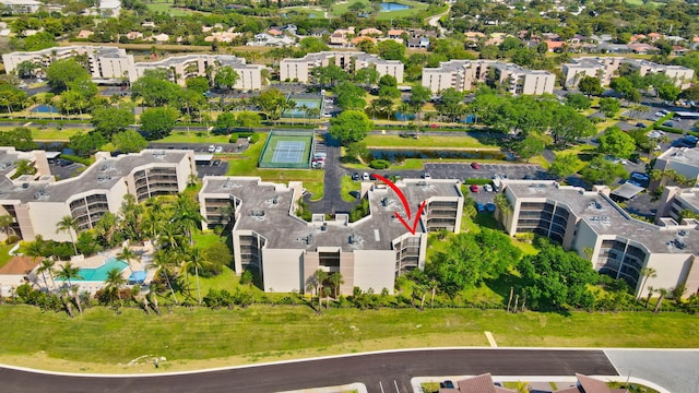 5801 Camino Del Sol Unit 102, Boca Raton, FL 33433 - drone / aerial view