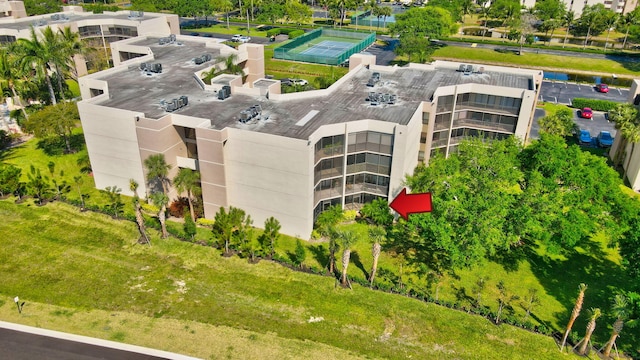 5801 Camino Del Sol Unit 102, Boca Raton, FL 33433 - drone / aerial view