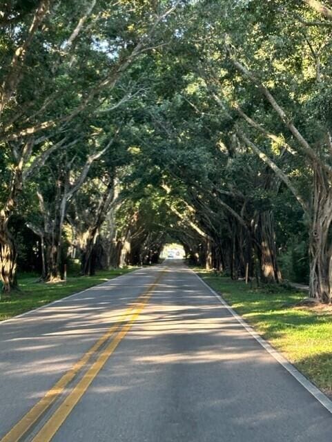 view of road