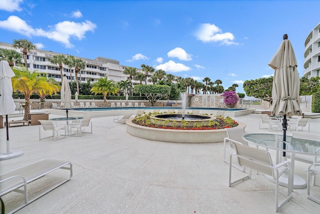 2760 S Ocean Blvd Unit 416, Palm Beach, FL 33480 - community pool with a patio