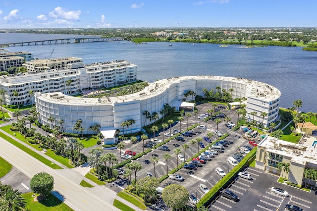 2760 S Ocean Blvd Unit 416, Palm Beach, FL 33480 - aerial view of a nearby body of water, a notable bridge, and apartment complex / building