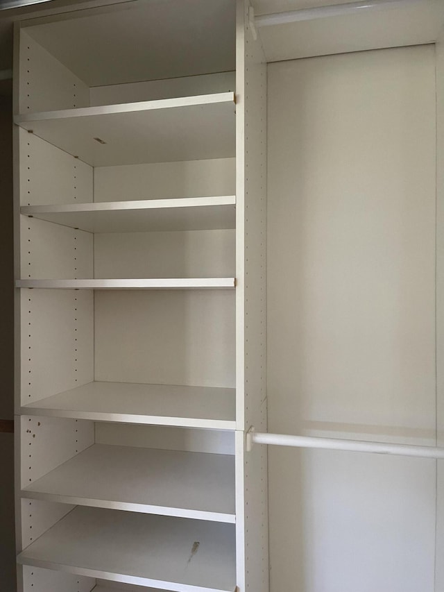 view of closet