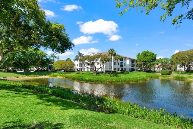 property view of water