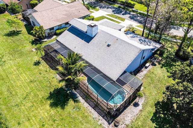 drone / aerial view