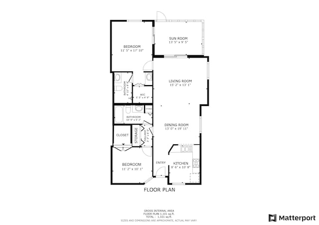 6941 SE Constitution Blvd Unit 101, Hobe Sound, FL 33455 - room layout