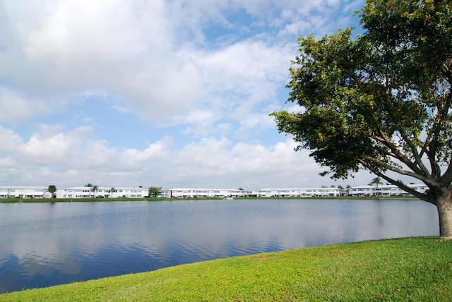 view of water feature