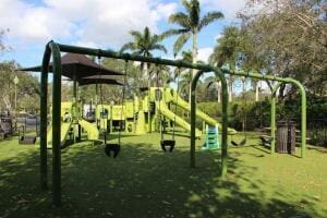 community play area featuring a yard