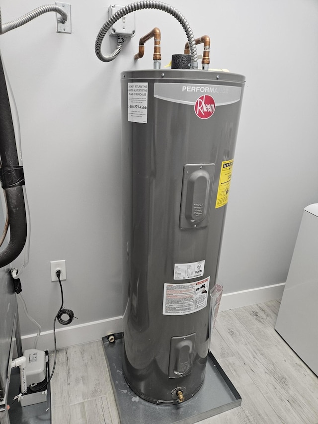 utilities with electric water heater