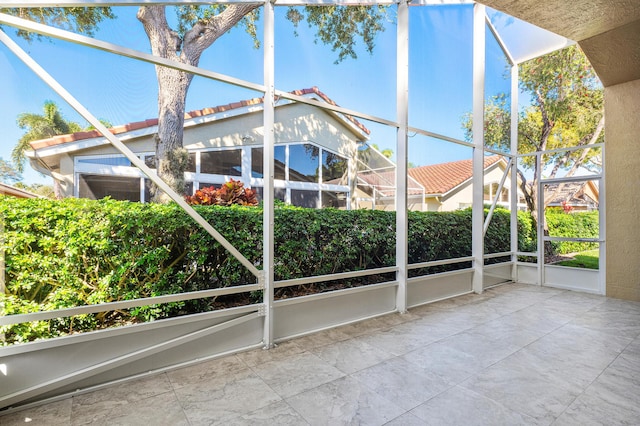 13853 Via Da Vinci, Delray Beach, FL 33446 - view of unfurnished sunroom