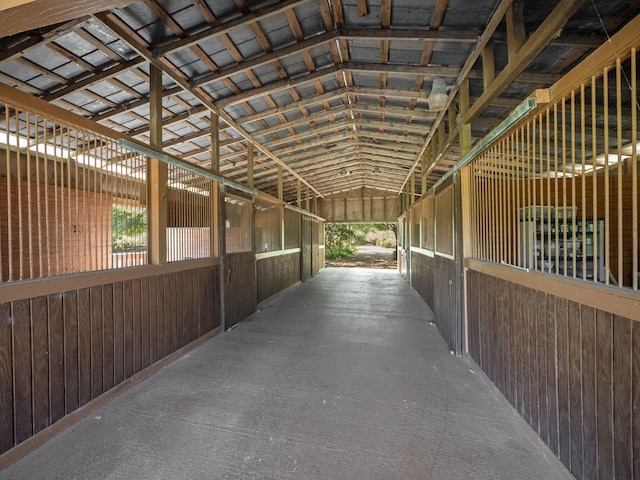 view of stable