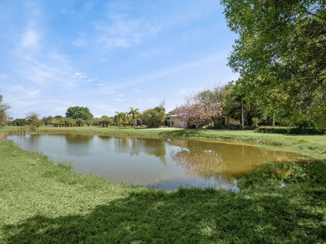 property view of water