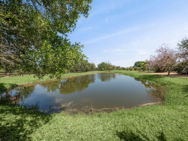 property view of water