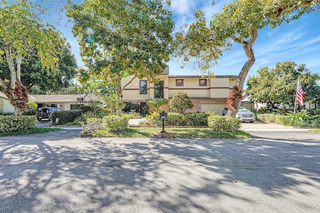 view of front of property with stucco siding