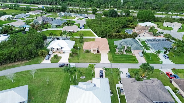 6496 NW Groveland Ter, Port Saint Lucie, FL 34986 - drone / aerial view with a residential view