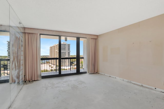 4545 N Ocean Blvd Unit 10C, Boca Raton, FL 33431 - empty room featuring concrete floors