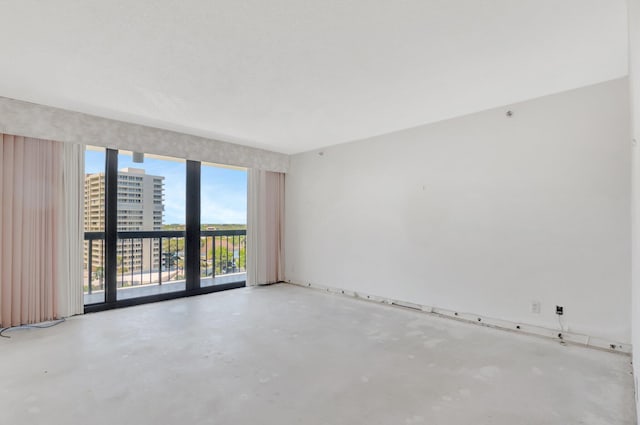 4545 N Ocean Blvd Unit 10C, Boca Raton, FL 33431 - unfurnished room with concrete floors