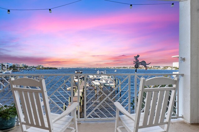 309 E Ocean Ave Unit 103, Lantana, FL 33462 - view of dock with a water view