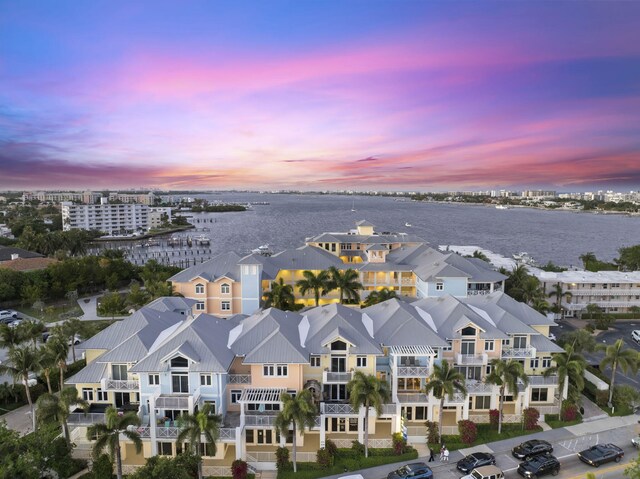 309 E Ocean Ave Unit 103, Lantana, FL 33462 - bird's eye view featuring a residential view and a water view