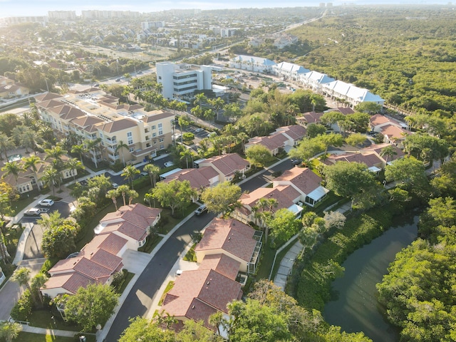 bird's eye view featuring a residential view