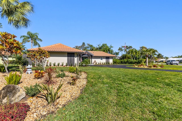 exterior space featuring driveway