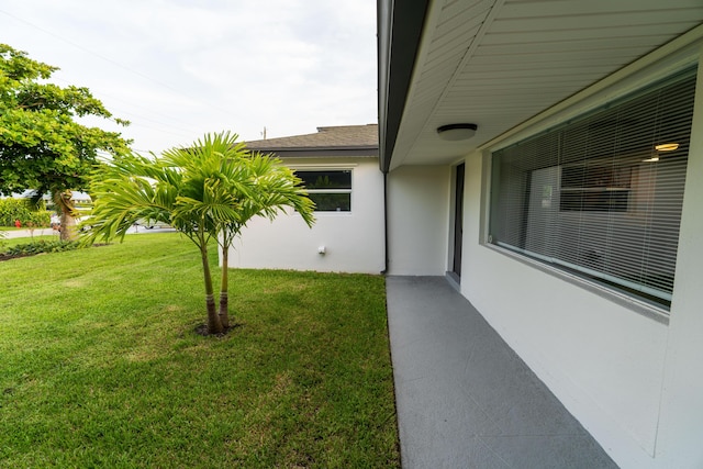 view of yard