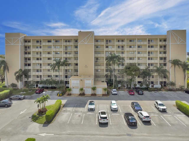 7240 Huntington Ln Unit 802, Delray Beach, FL 33446 - view of property featuring uncovered parking