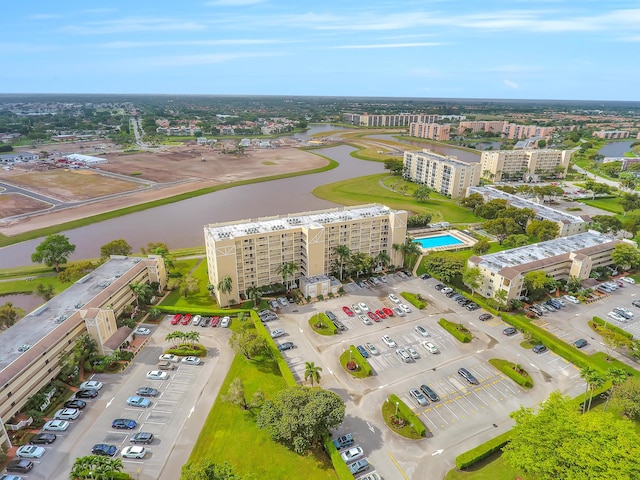 7240 Huntington Ln Unit 802, Delray Beach, FL 33446 - bird's eye view with a view of city