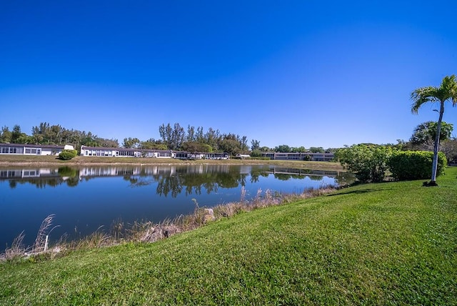 property view of water