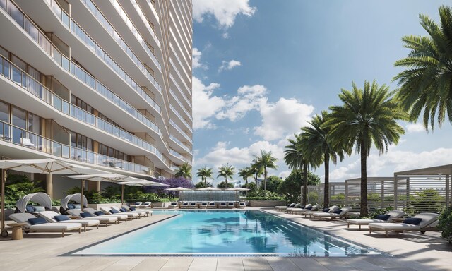 550 S Australian Ave Unit 1902, West Palm Beach, FL 33401 - view of community pool