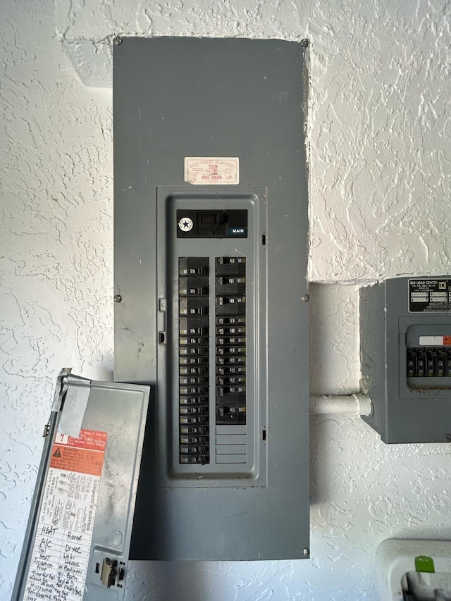 utilities with electric panel