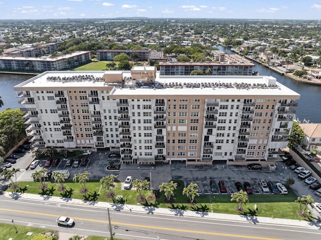 1150 Hillsboro Mile Unit 714, Hillsboro Beach, FL 33062 - aerial view with a water view