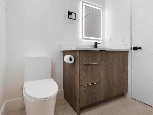 4524 Concordia Ln, Boynton Beach, FL 33436 - half bath featuring vanity and toilet