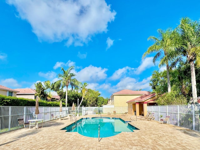 4524 Concordia Ln, Boynton Beach, FL 33436 - community pool with a patio area